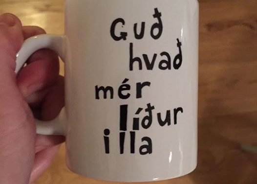 Skiljum við það núna?